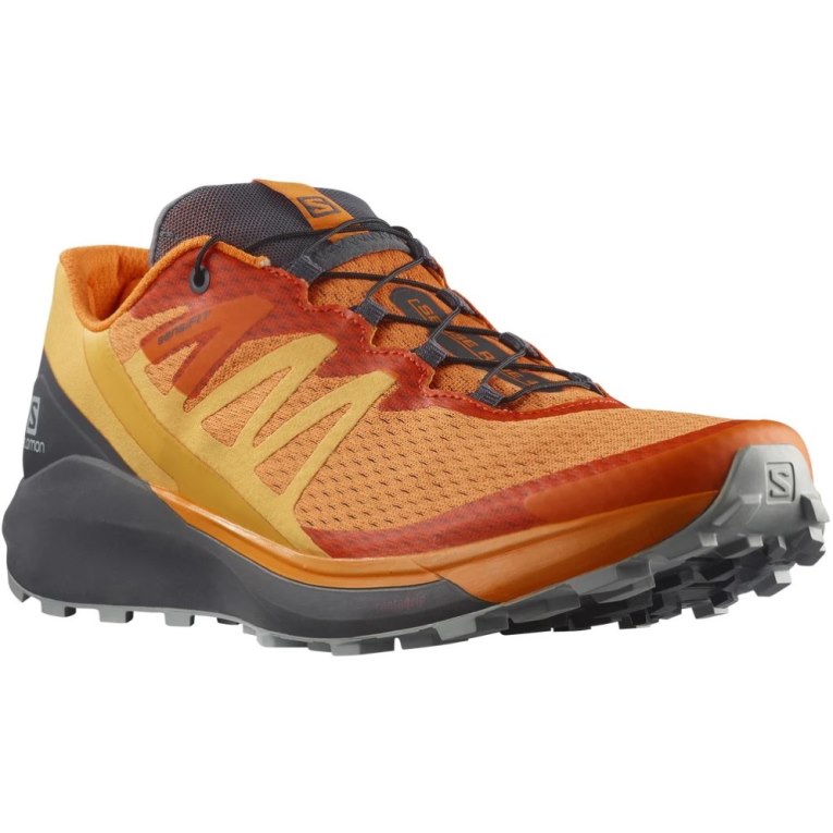 Tenis Para Trail Running Salomon Sense Ride 4 Hombre Naranjas | MX ZDOH641